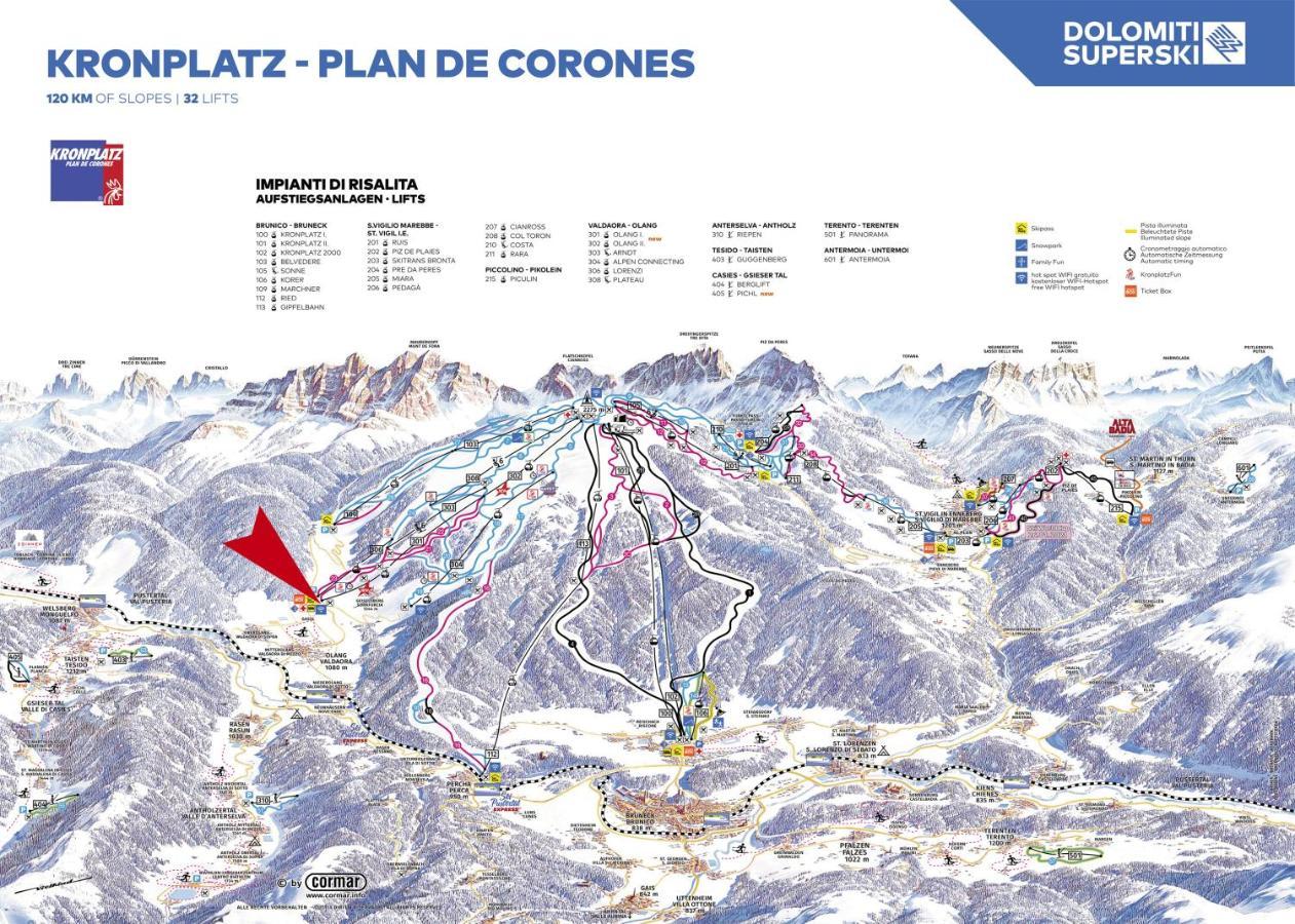 Kronplatz Apartment Sorafurcia エクステリア 写真